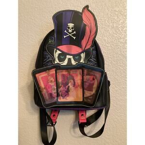 NWOT Loungefly Disney Princess  Frog Dr Facilier Glow n Lenticular Backpack